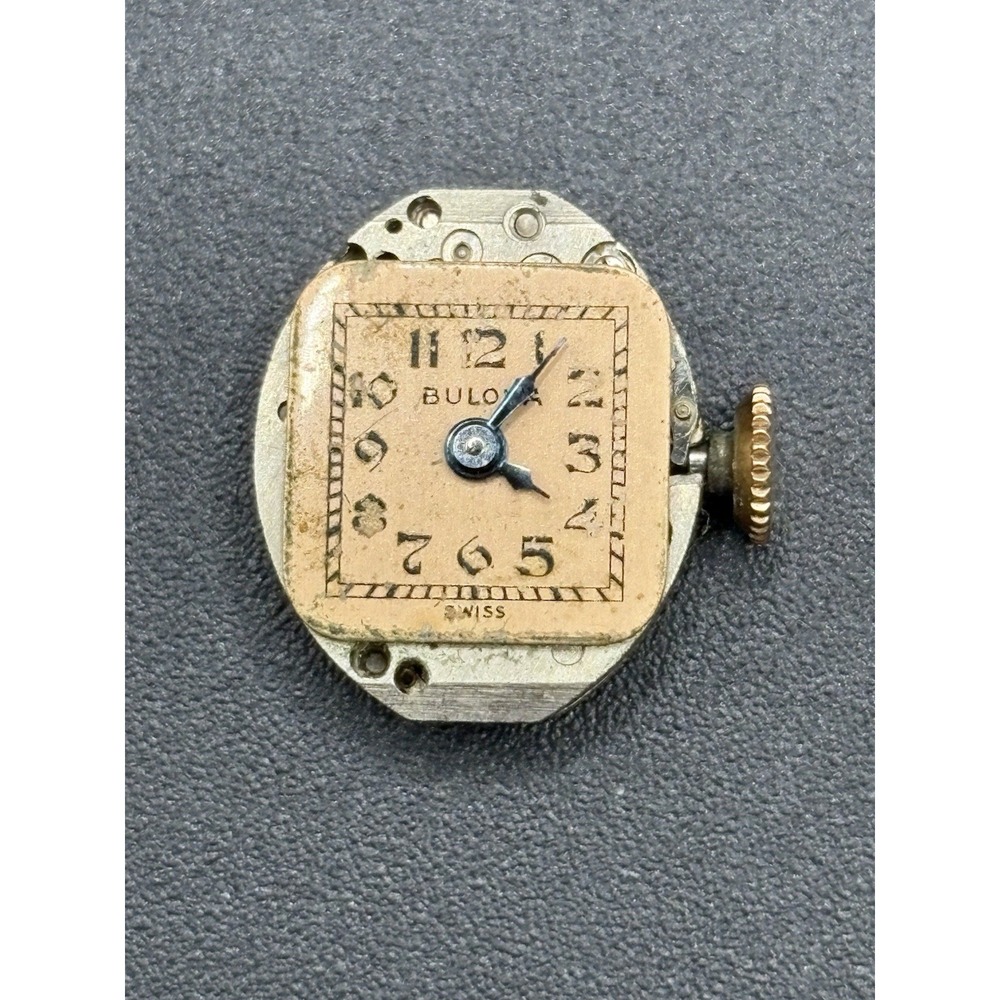 Bulova Ladies Watch Movement SAB Not Running Free Balance D15